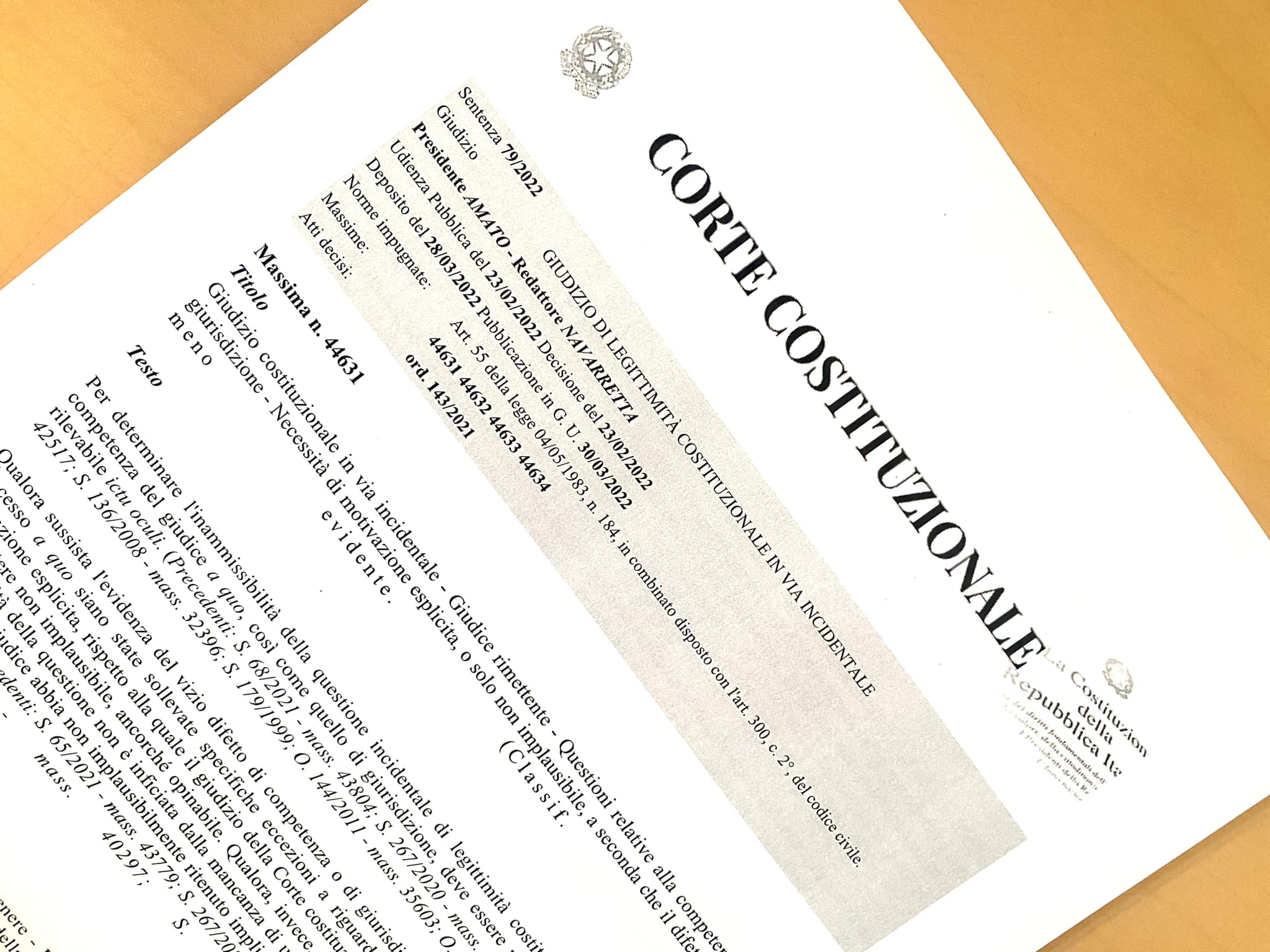 UN ANNO DOPO LA SENTENZA N. 79/2022 DELLA CORTE COSTITUZIONALE: LA C.D. ‘STEPCHILD ADOPTION’ NON È LA SOLUZIONE PER LE FAMIGLIE ARCOBALENO